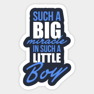 Such a big miracle Sticker